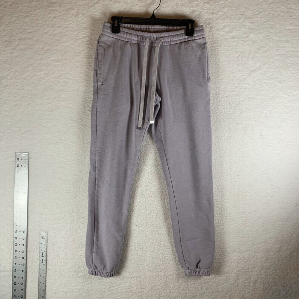 Talentless Jogger‎ Pants Women's XS Purple 100% Cotton Drawstring Pockets 9777